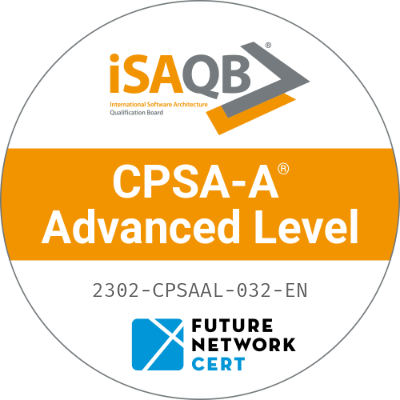 iSAQB® Certified Professional for Software Architecture - Advanced Level (CPSA-F)